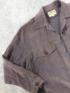 Vintage 90's Brown Hemp Jacket