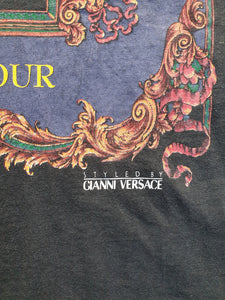 Vintage 90s Elton John x Gianni Versace World Tour Tee