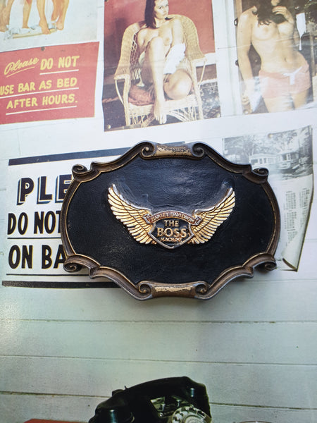 Orders Vintage 1978 Harley-Davidson Belt Buckle