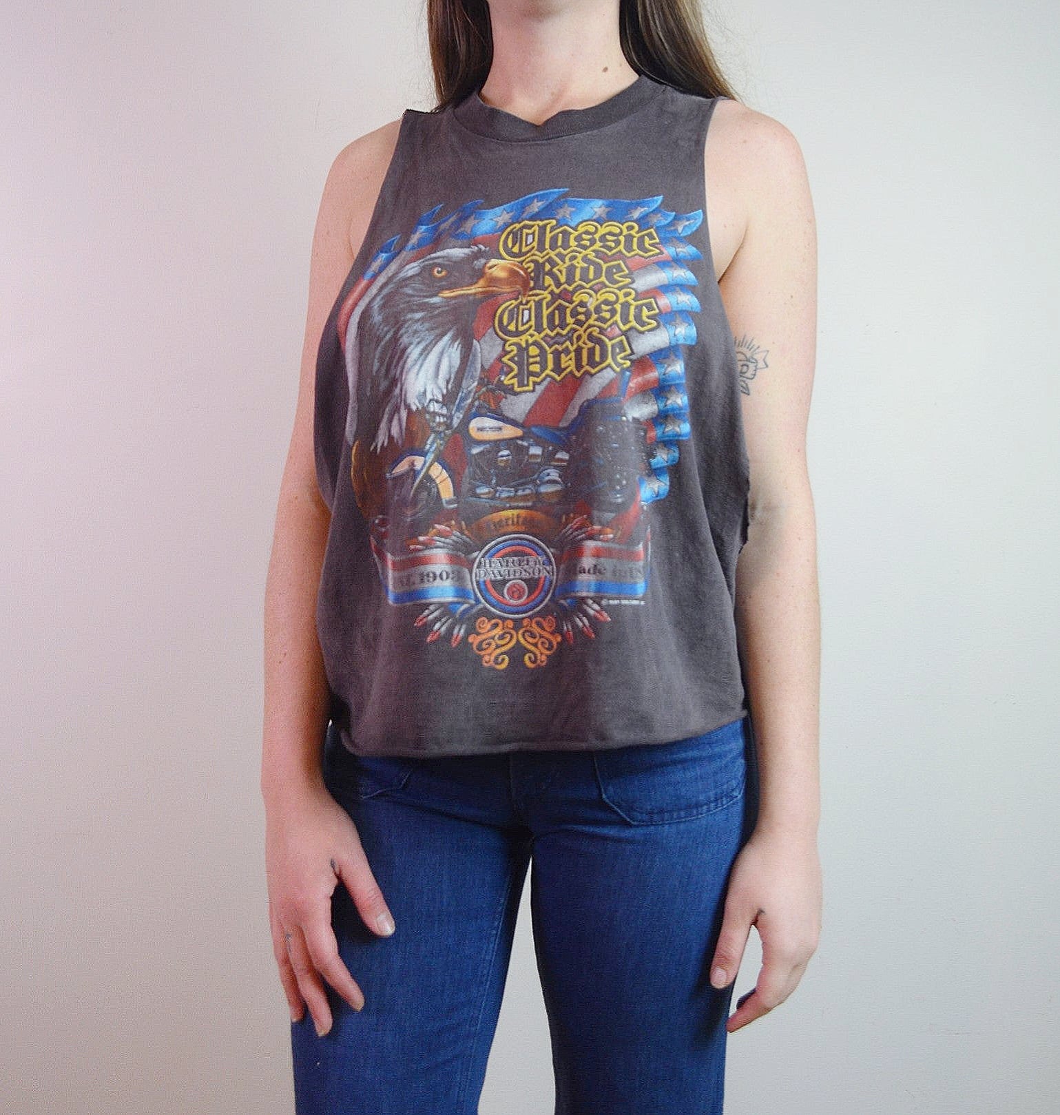 Vintage '91 Harley Davidson Singlet