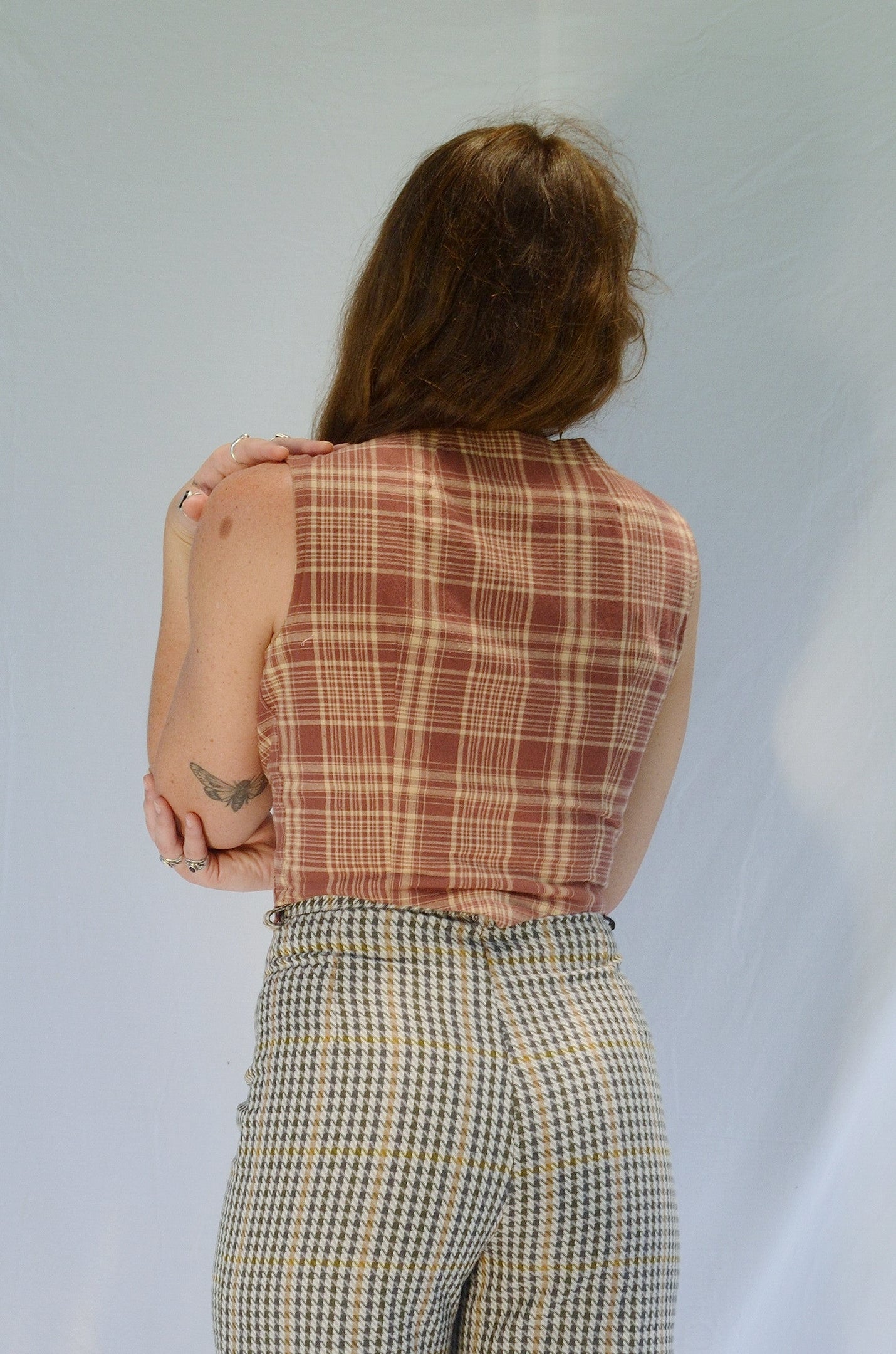 Plaid Vest