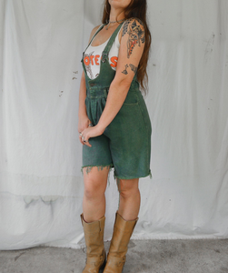 Vintage 1980s Green Overalls