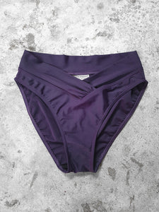 Vintage 1980s/90s Deep Purple Structured Bikini Set