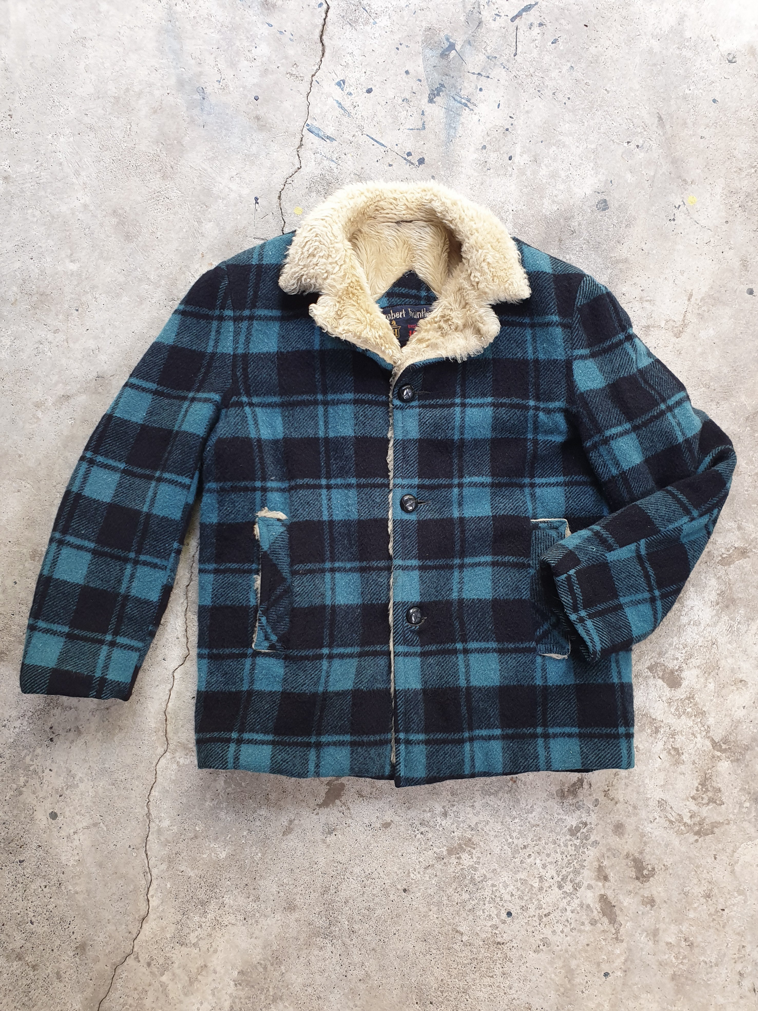 Vintage Plaid Lumberjack Jacket