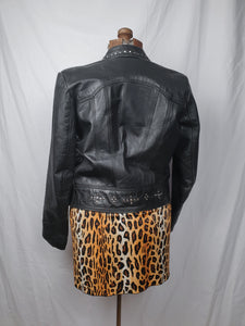 Vintage Studded Leather Jacket