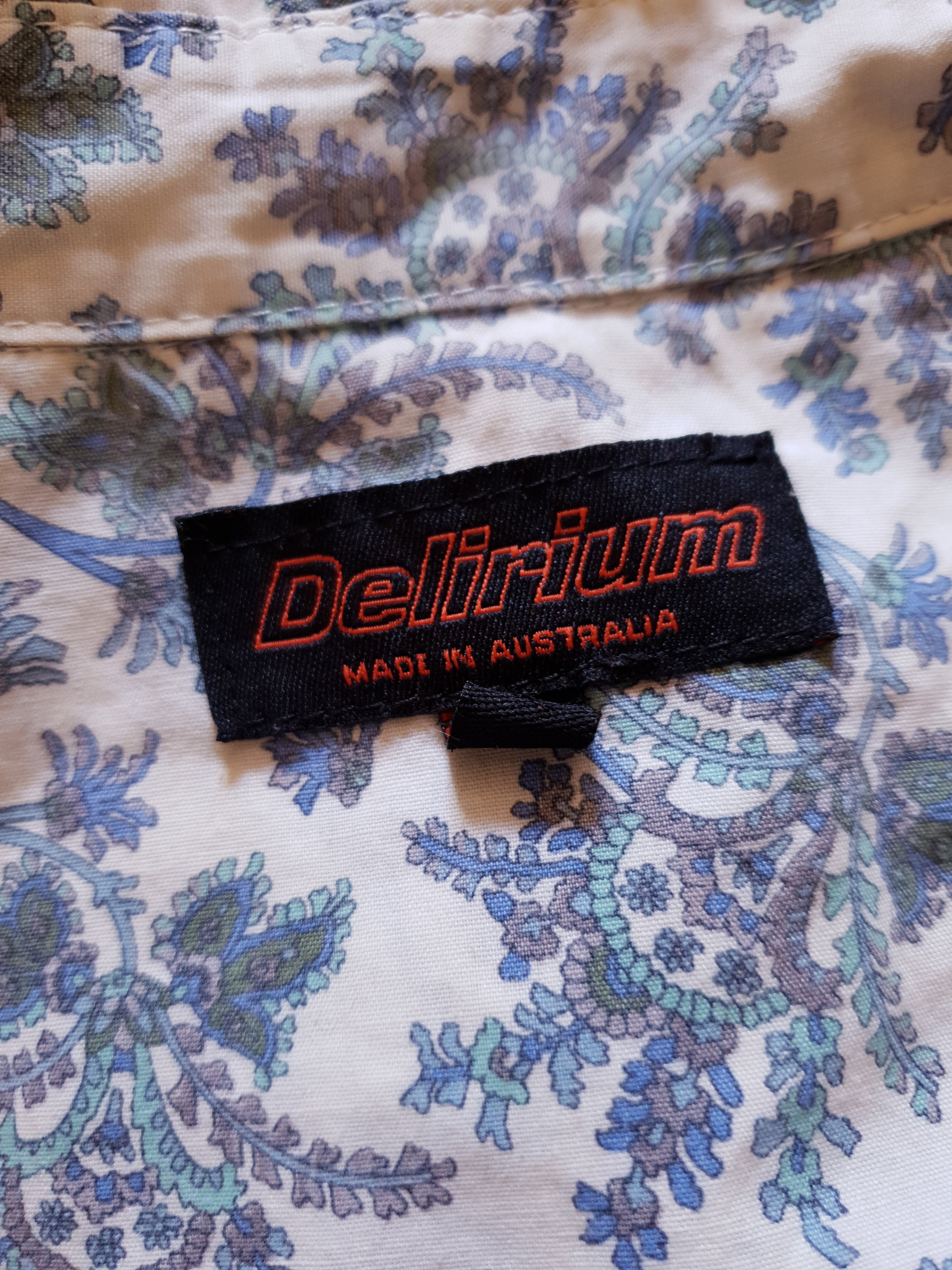 Vintage Paisley Pearl Snap Western Shirt