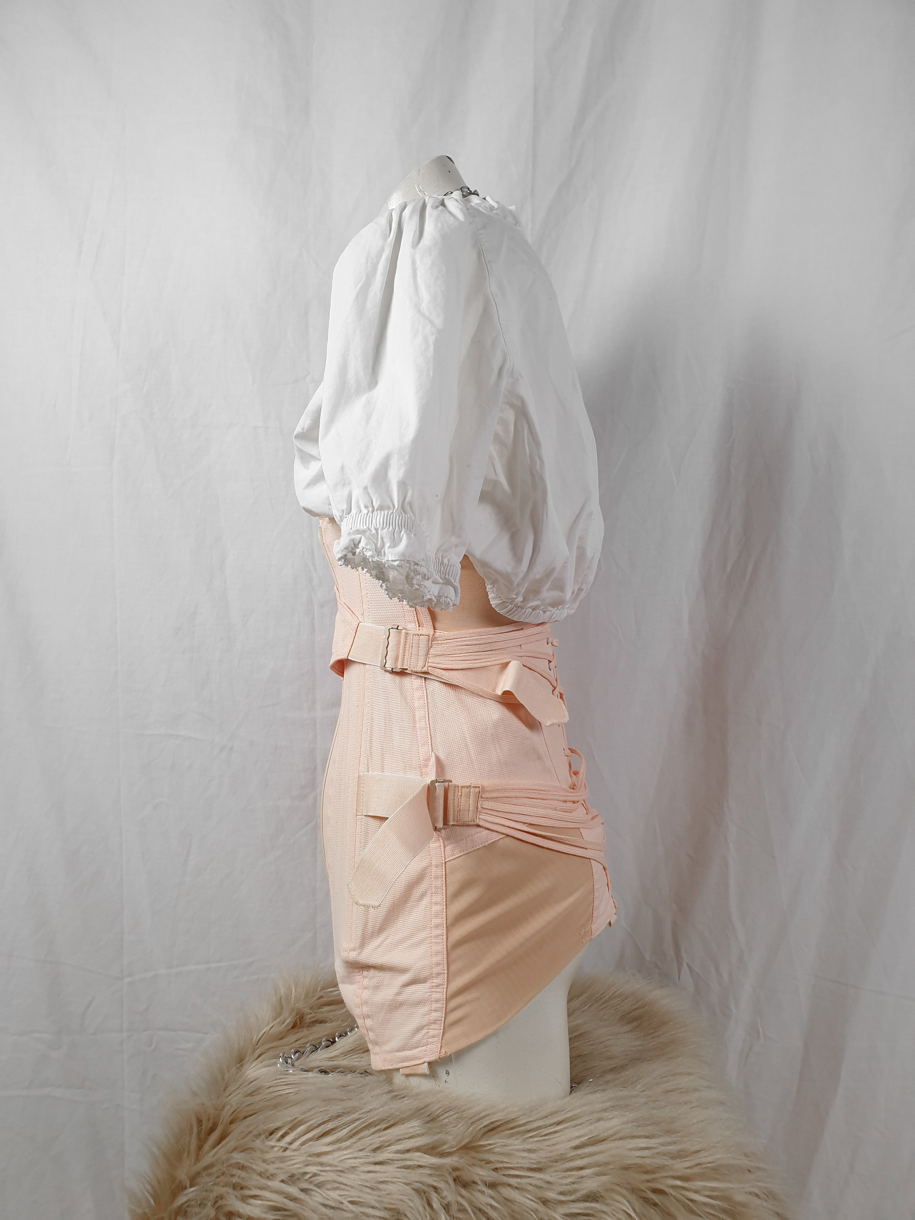 Vintage Pink 1950s/60s Underbust Corset/Girdle