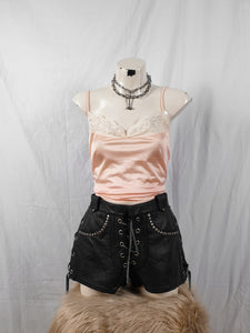 Vintage Pink Slip Top