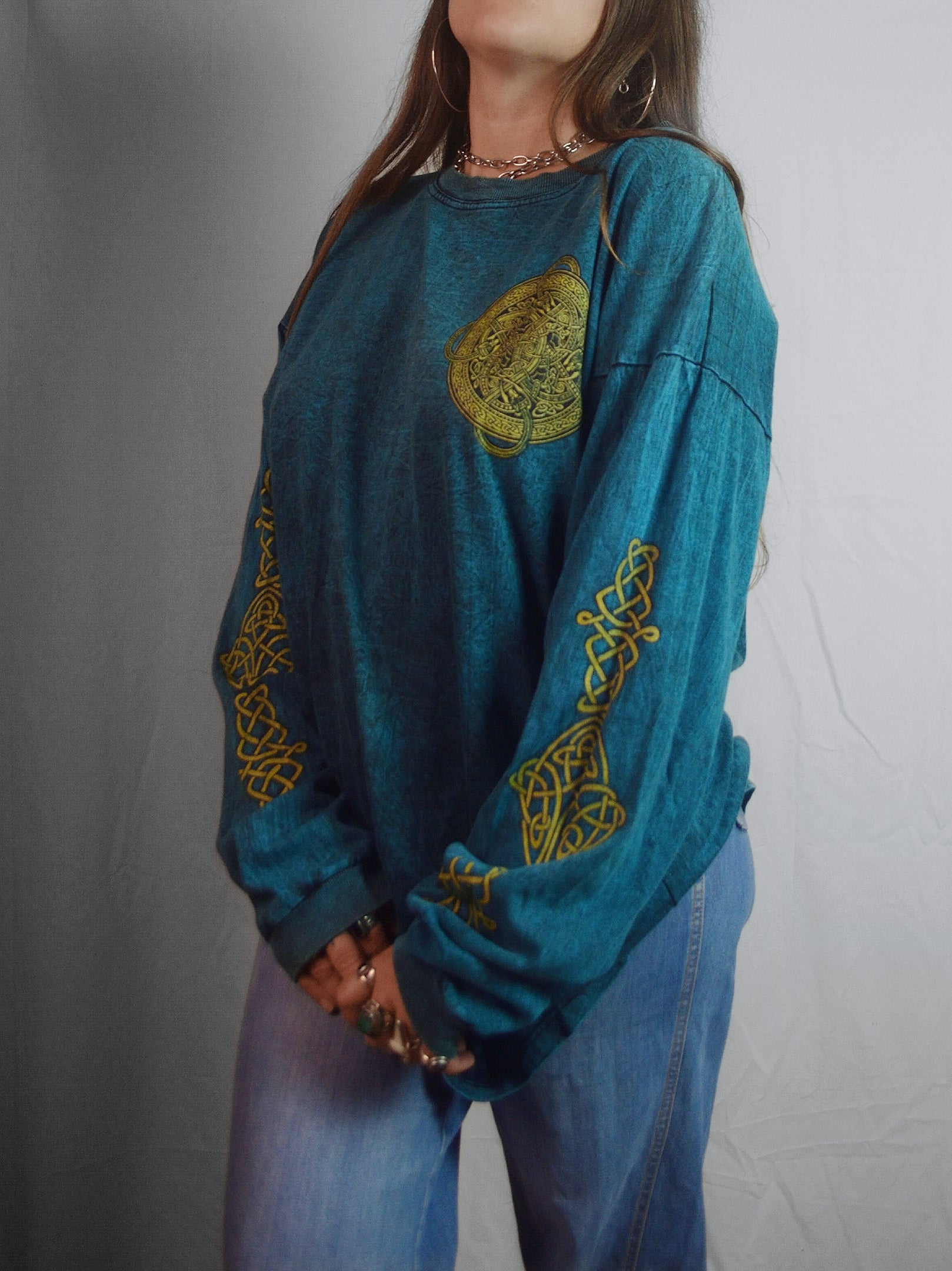 Vintage 1990s Celtic Long Sleeve Tee
