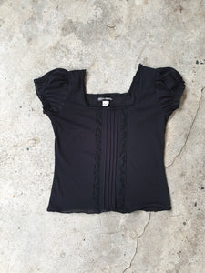 Vintage 90s Milkmaid Top