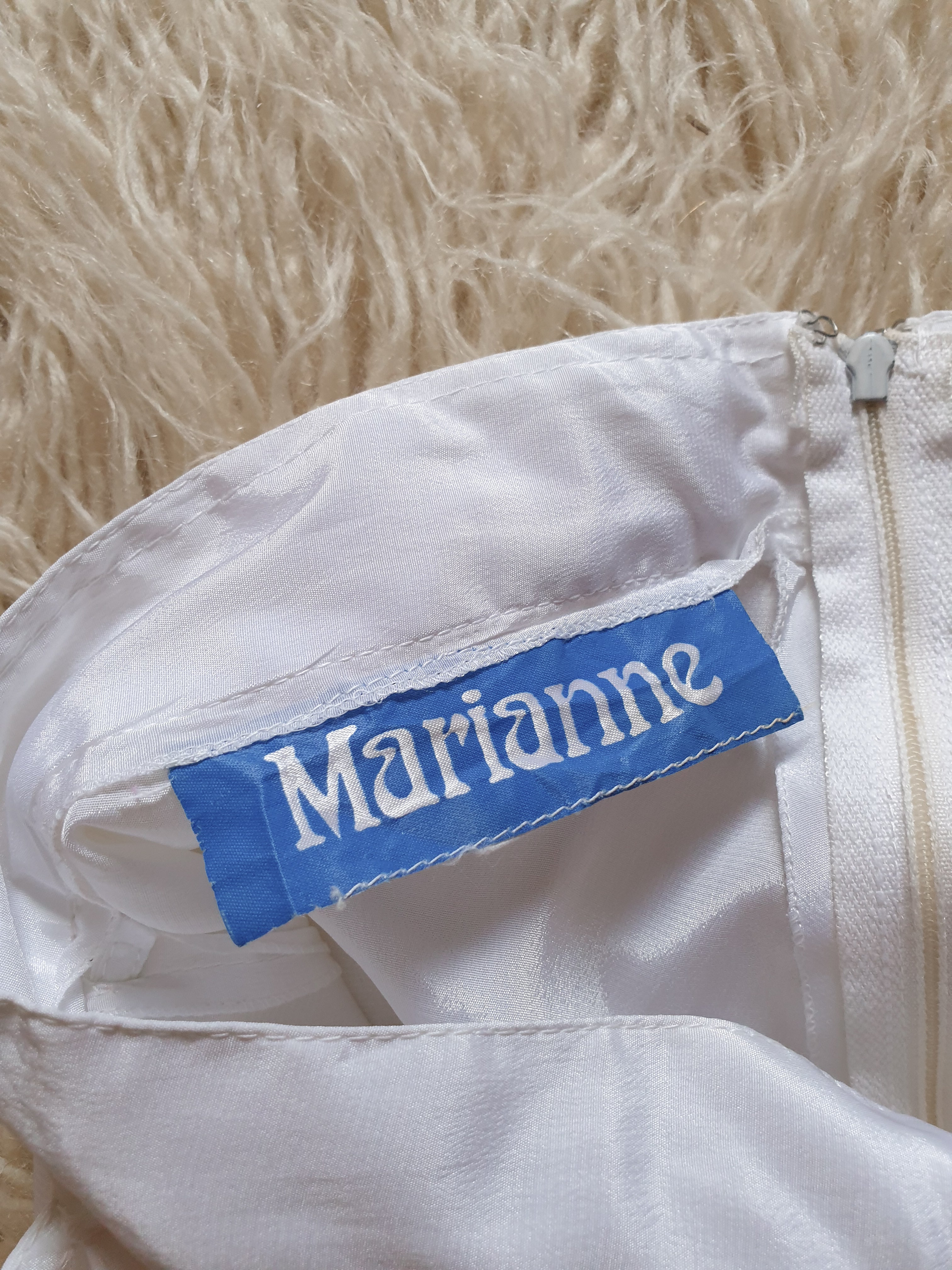 Vintage 1970s/80s White Wide Leg Flares