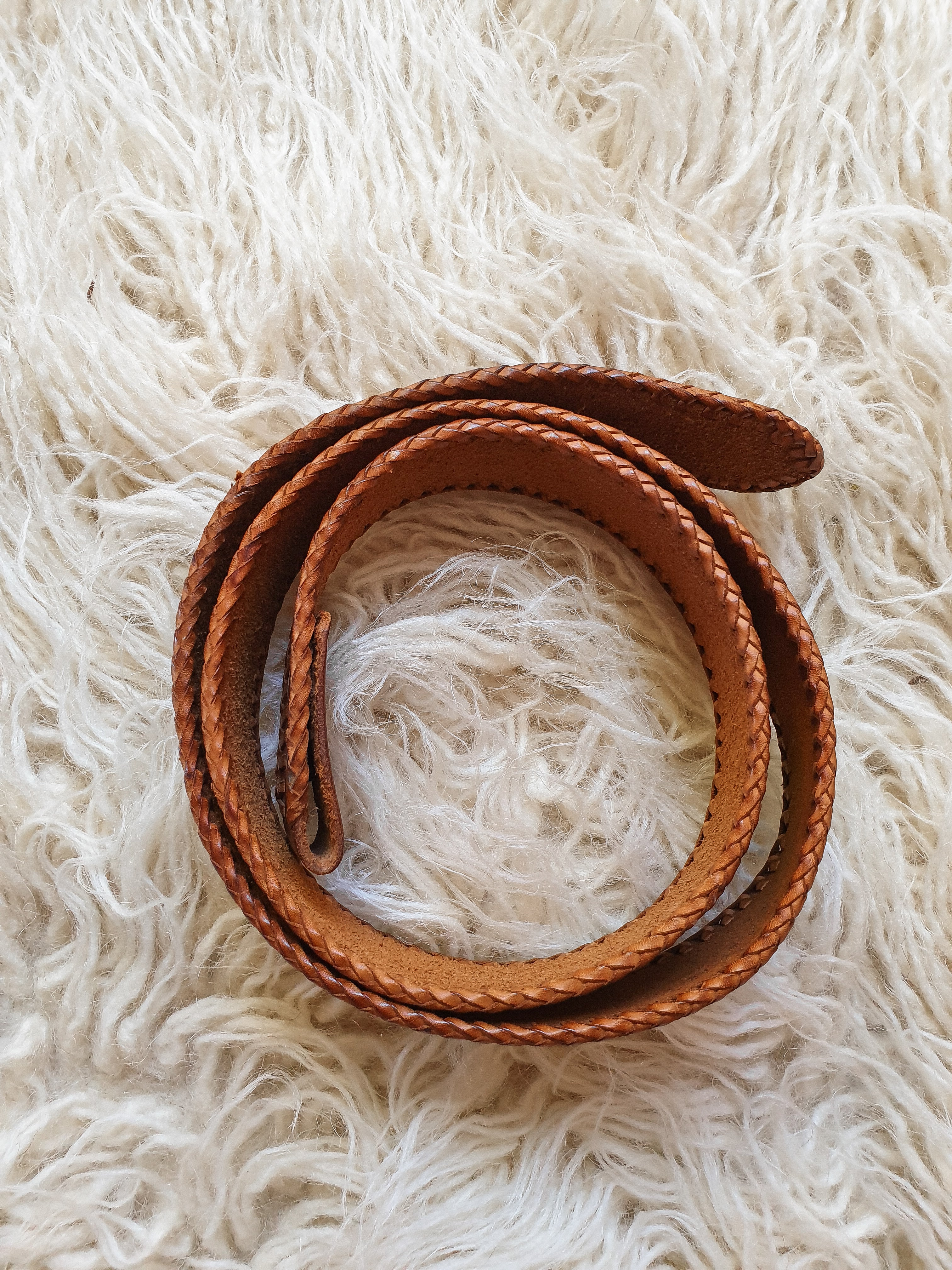 Leather Stamped Name 'Brian' Belt