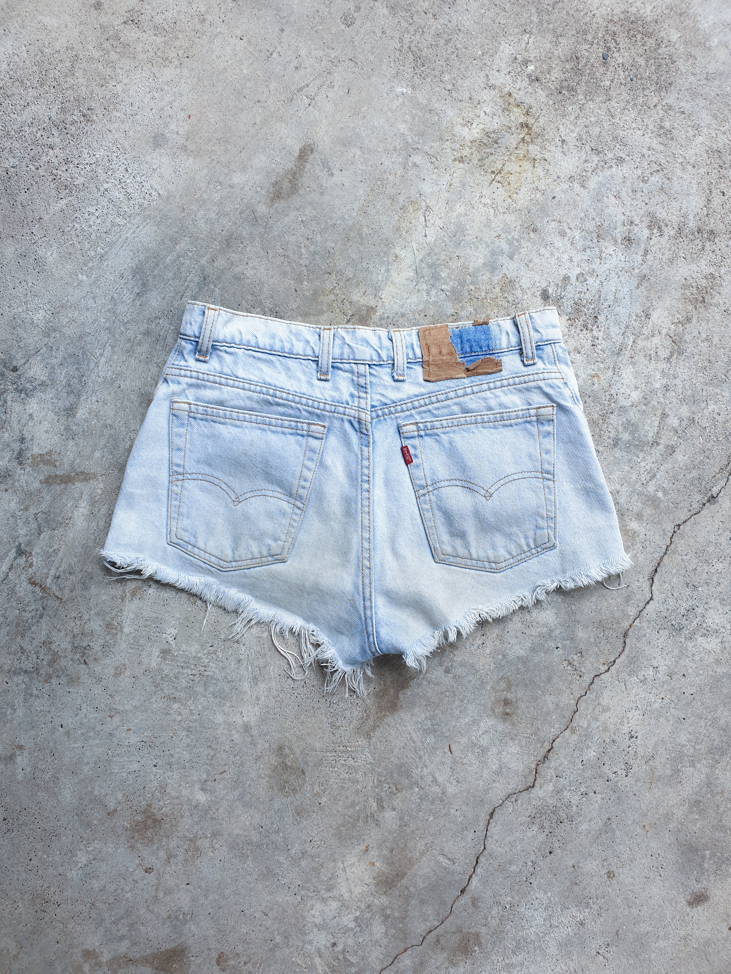 Vintage levis 555s cut off shorts