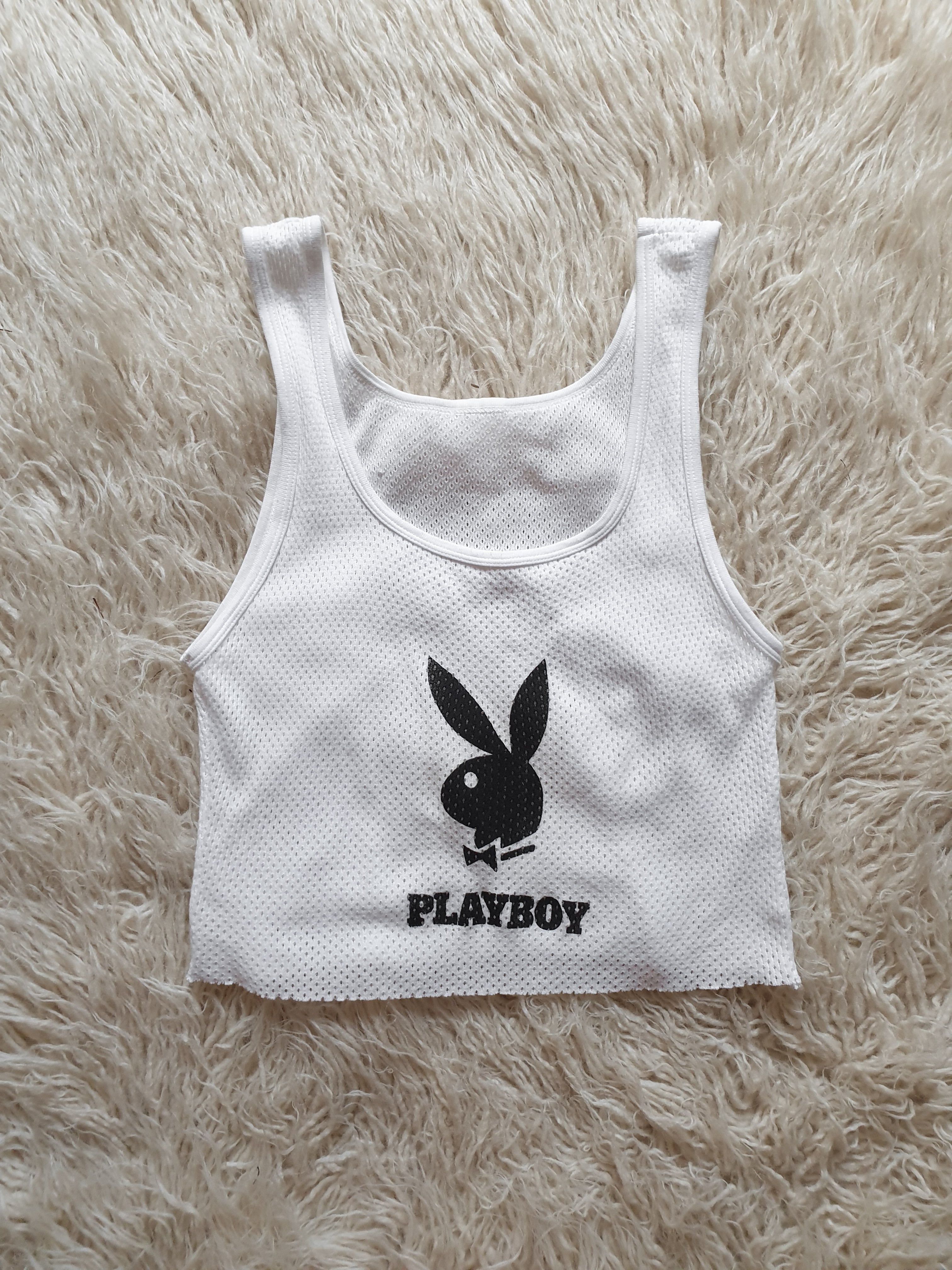 Vintage Net Playboy Bunny Tank Top