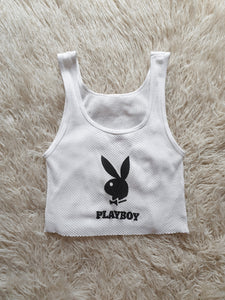 Vintage Net Playboy Bunny Tank Top