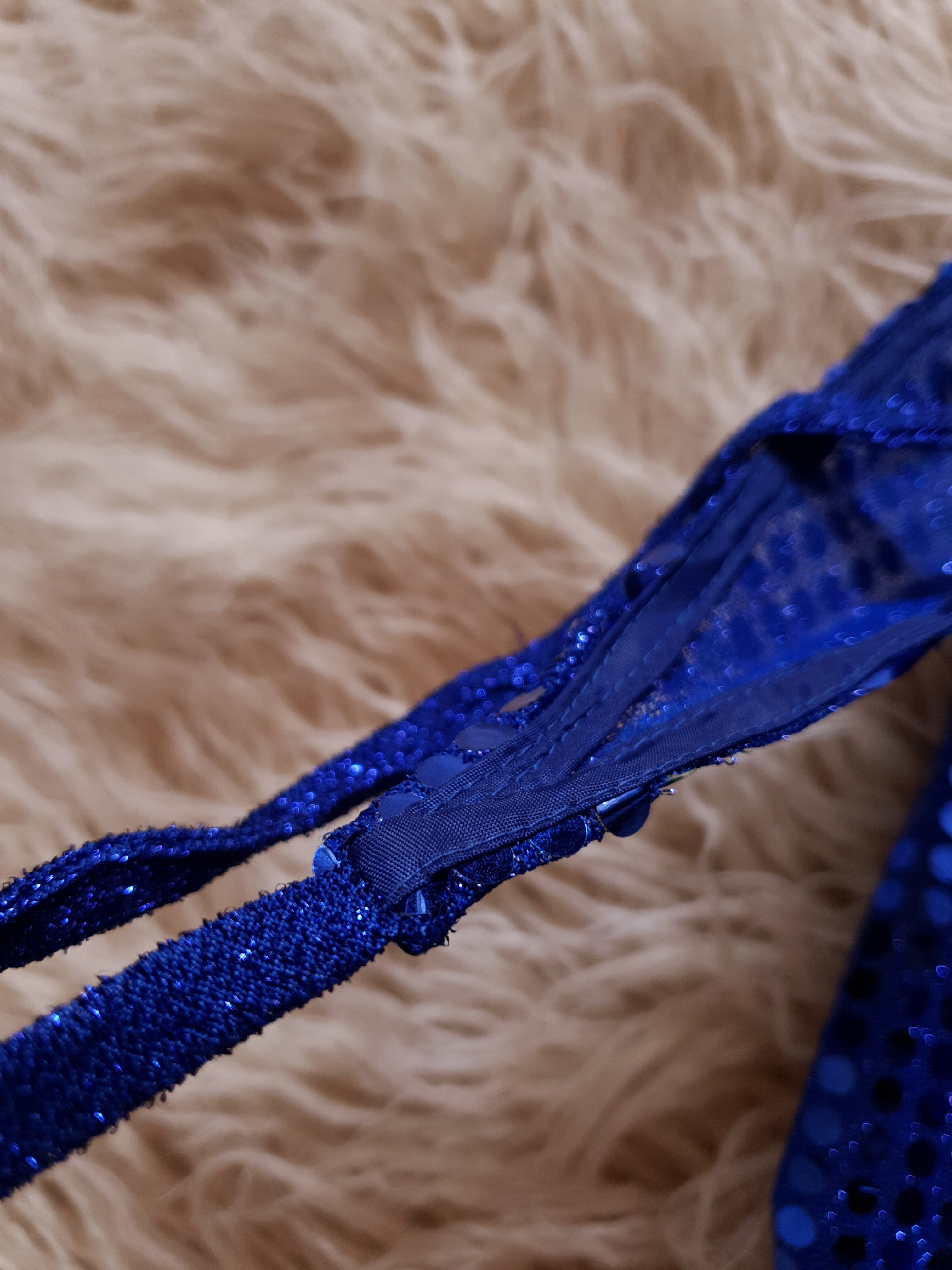 Vintage 1990s Sequins Mini Halter Dress