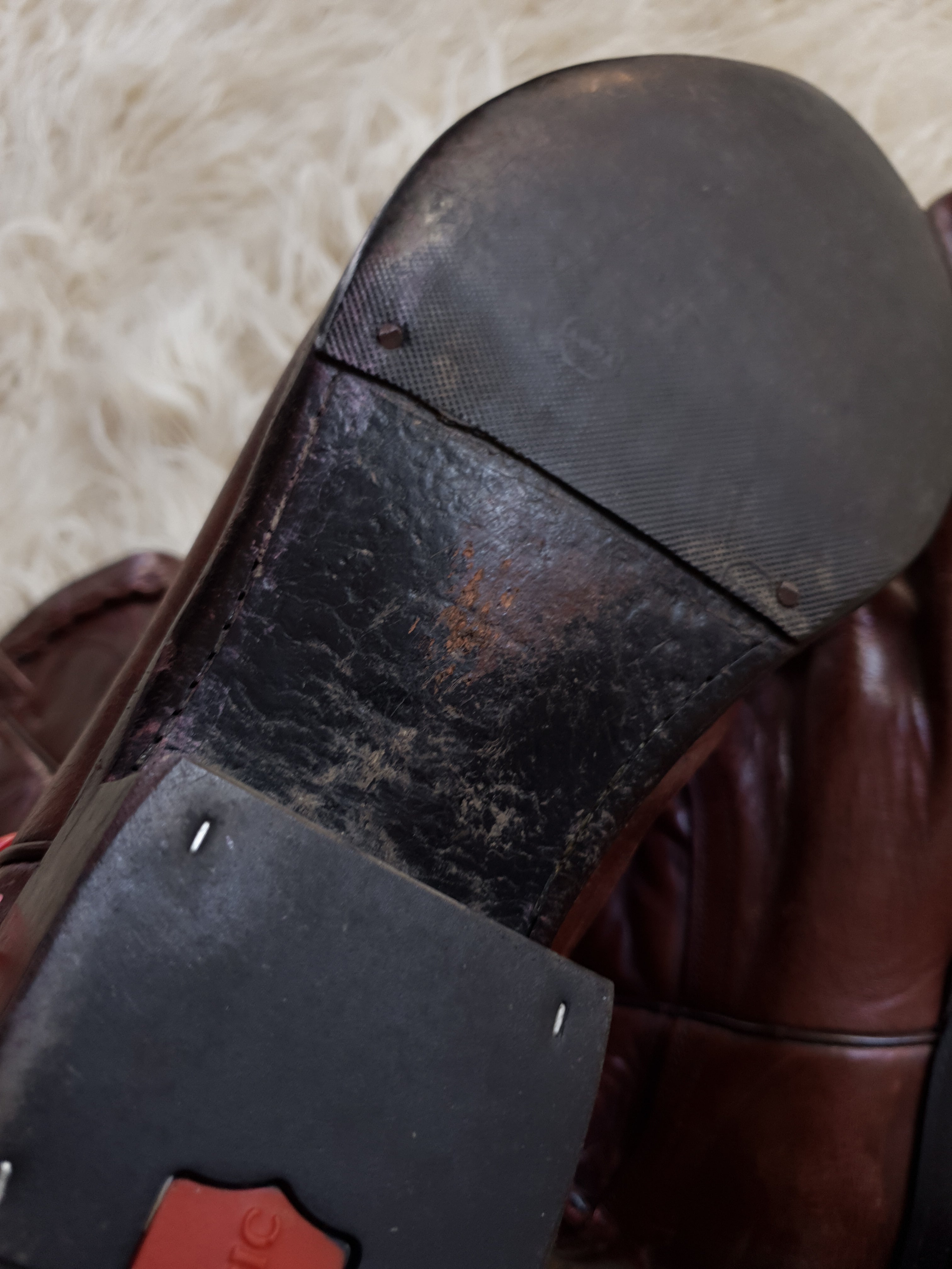 Vintage Dan Post Leather Cowboy Boots