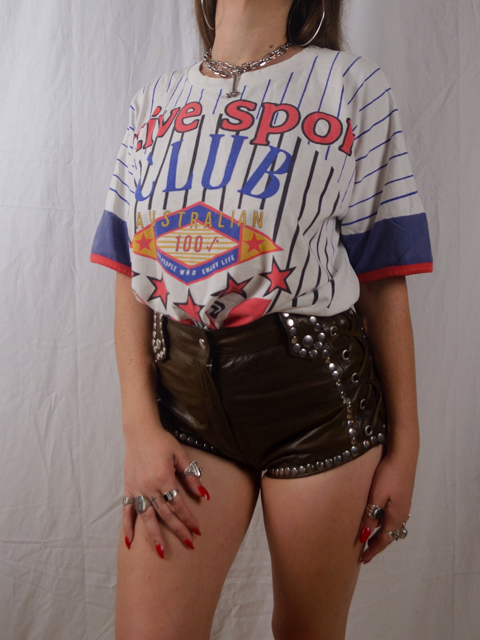 Vintage 1980s Jersey Style Tee