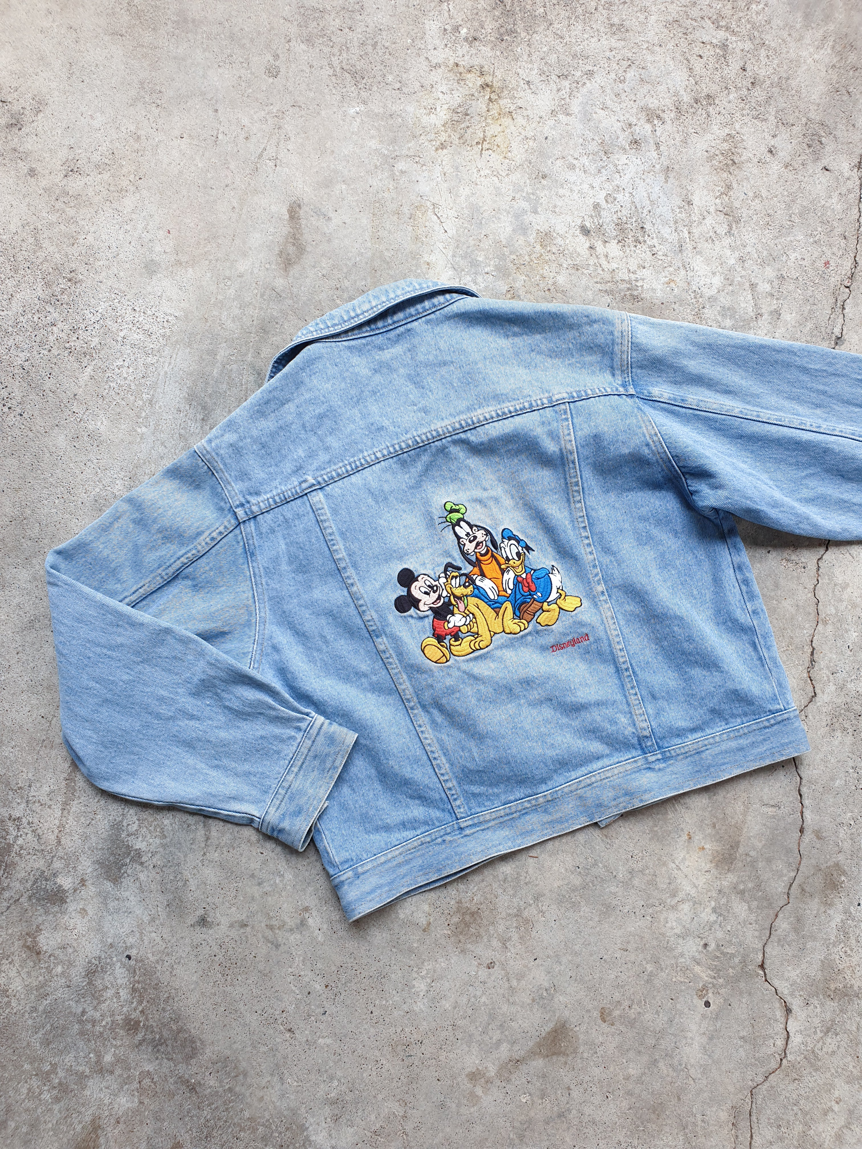 Disneyland Embroidered Denim Jacket