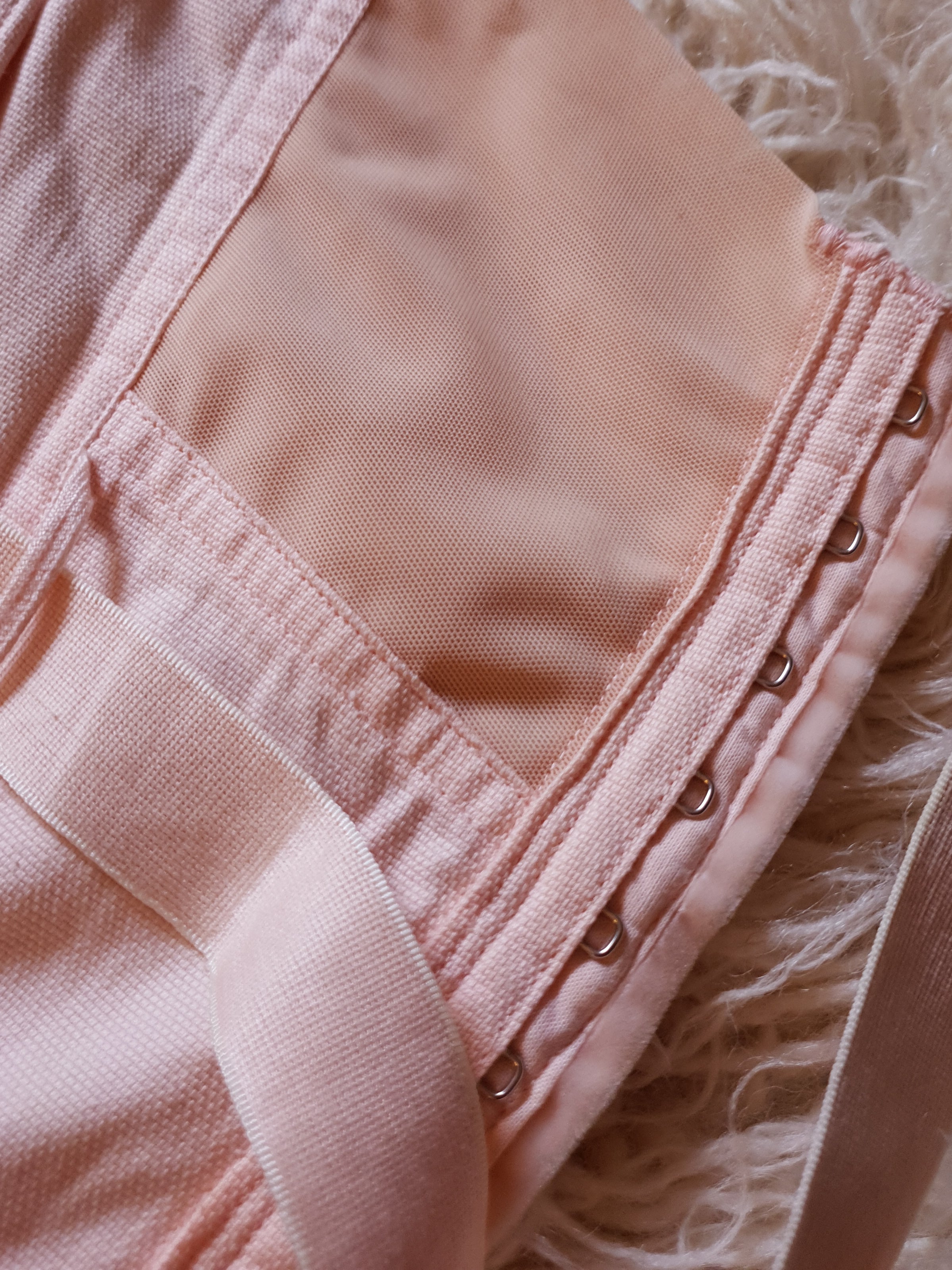 Vintage Pink 1950s/60s Underbust Corset/Girdle