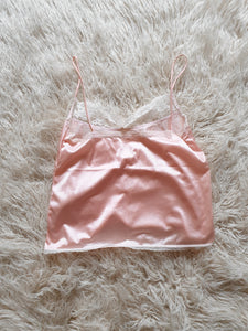 Vintage Pink Slip Top