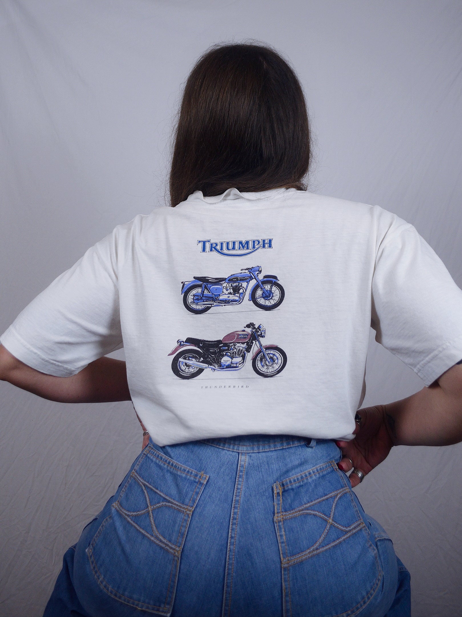 Vintage 90s Triumph Thunderbird Tshirt