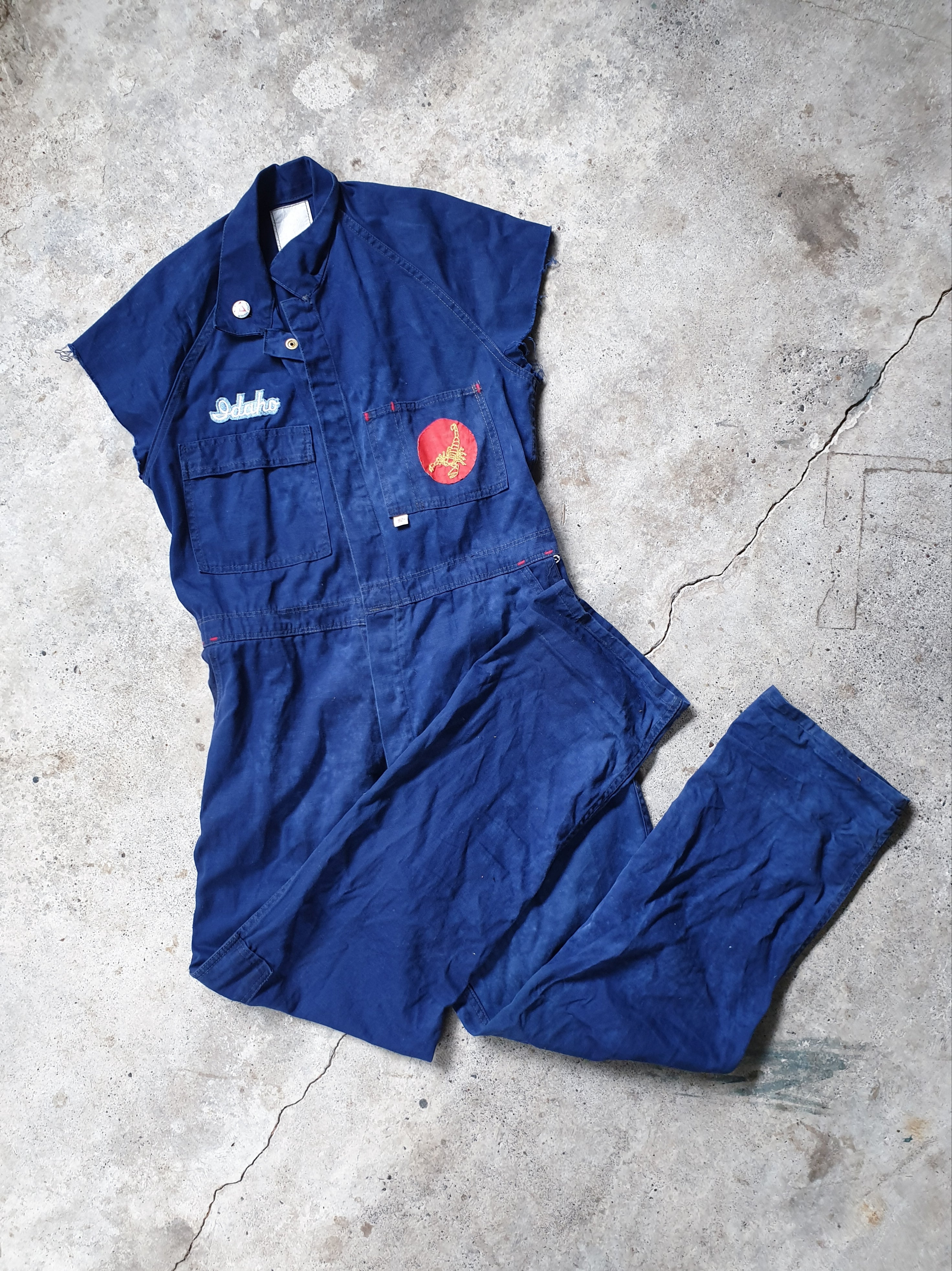 Vintage 80s Reworked Boiler Suit