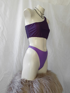 Vintage 1990s Purple Bikini Bottoms