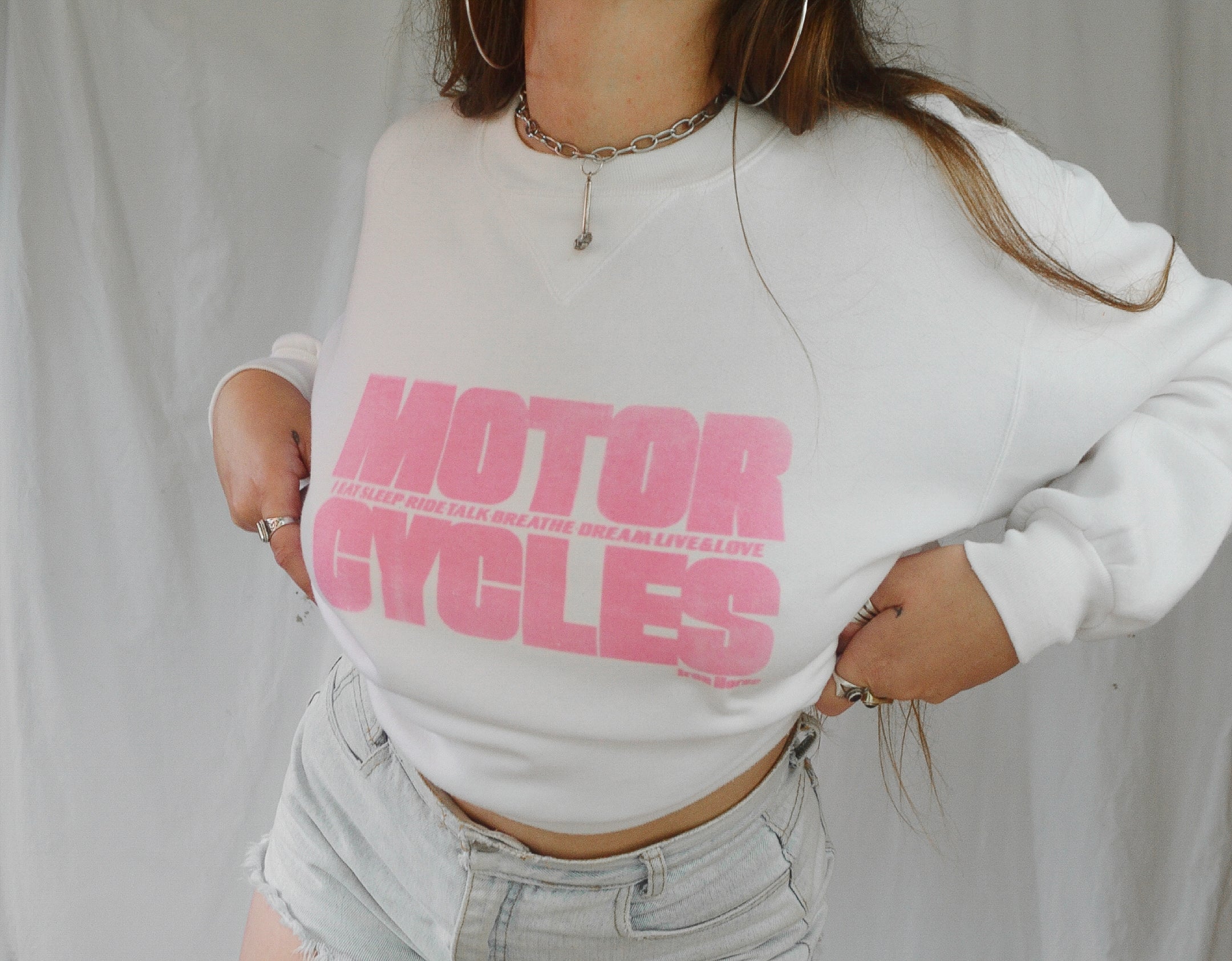 Vintage 1980s Iron Horse Magazine Sweatshirt