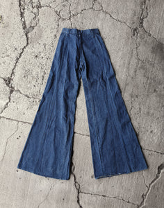 Vintage 1970s Lee Cooper Super Flare Denim Jeans