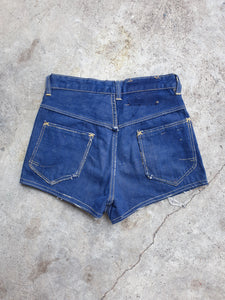 Vintage 70s/80s Thrashed Denim Short Shorts