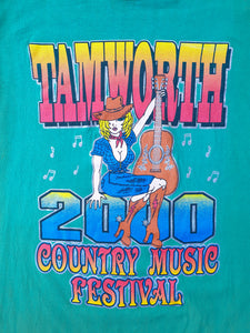 Vintage 'Tamworth Music Festival' 2000 Pinup Tshirt