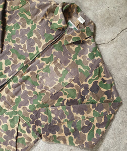 Vintage 1980s Camo Hunting Overalls