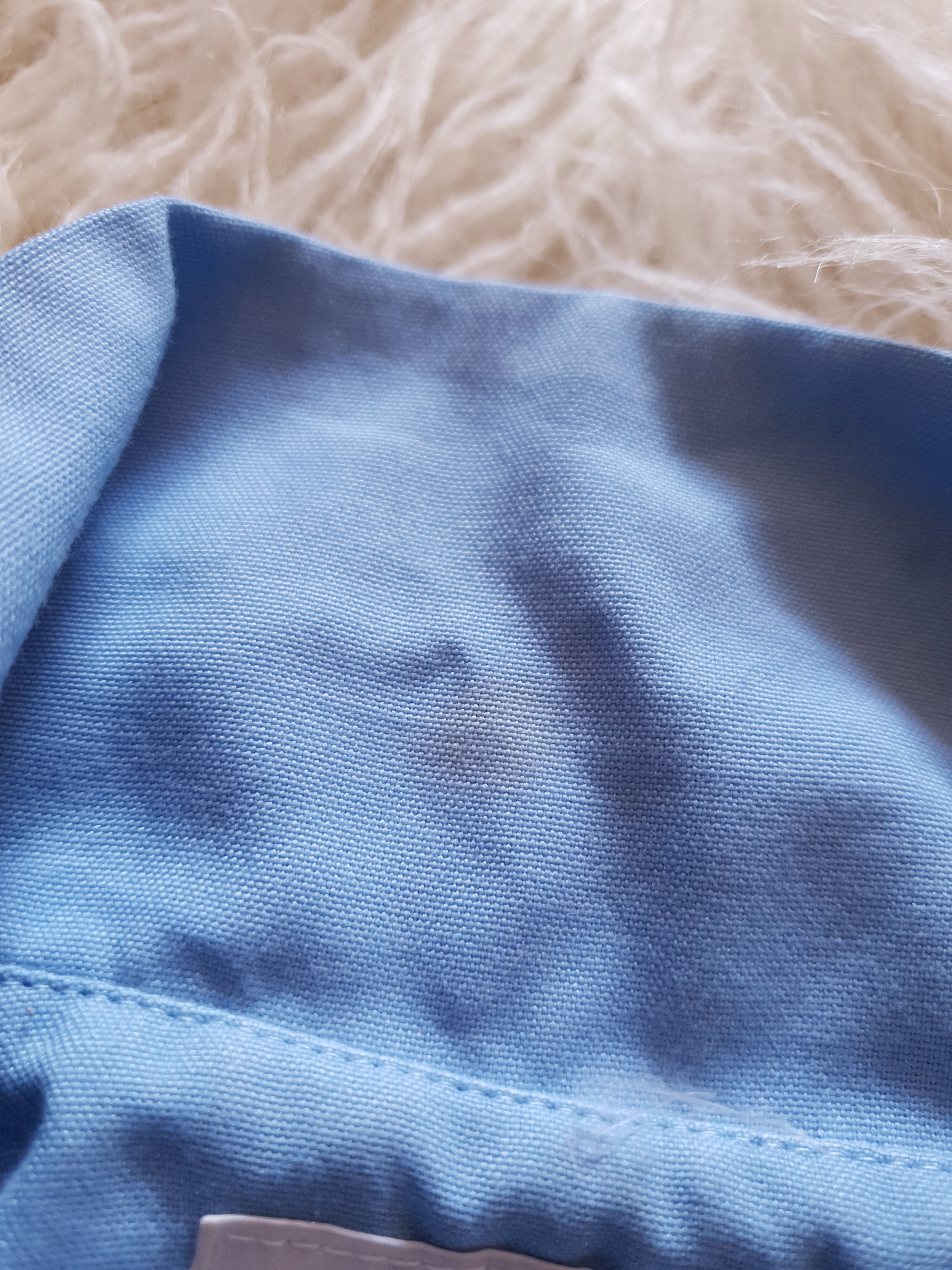 Vintage Baby Blue Mini Diner Dress