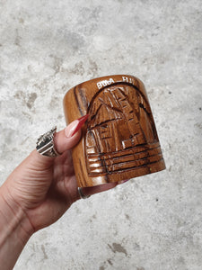 Vintage Tiki Cup Set