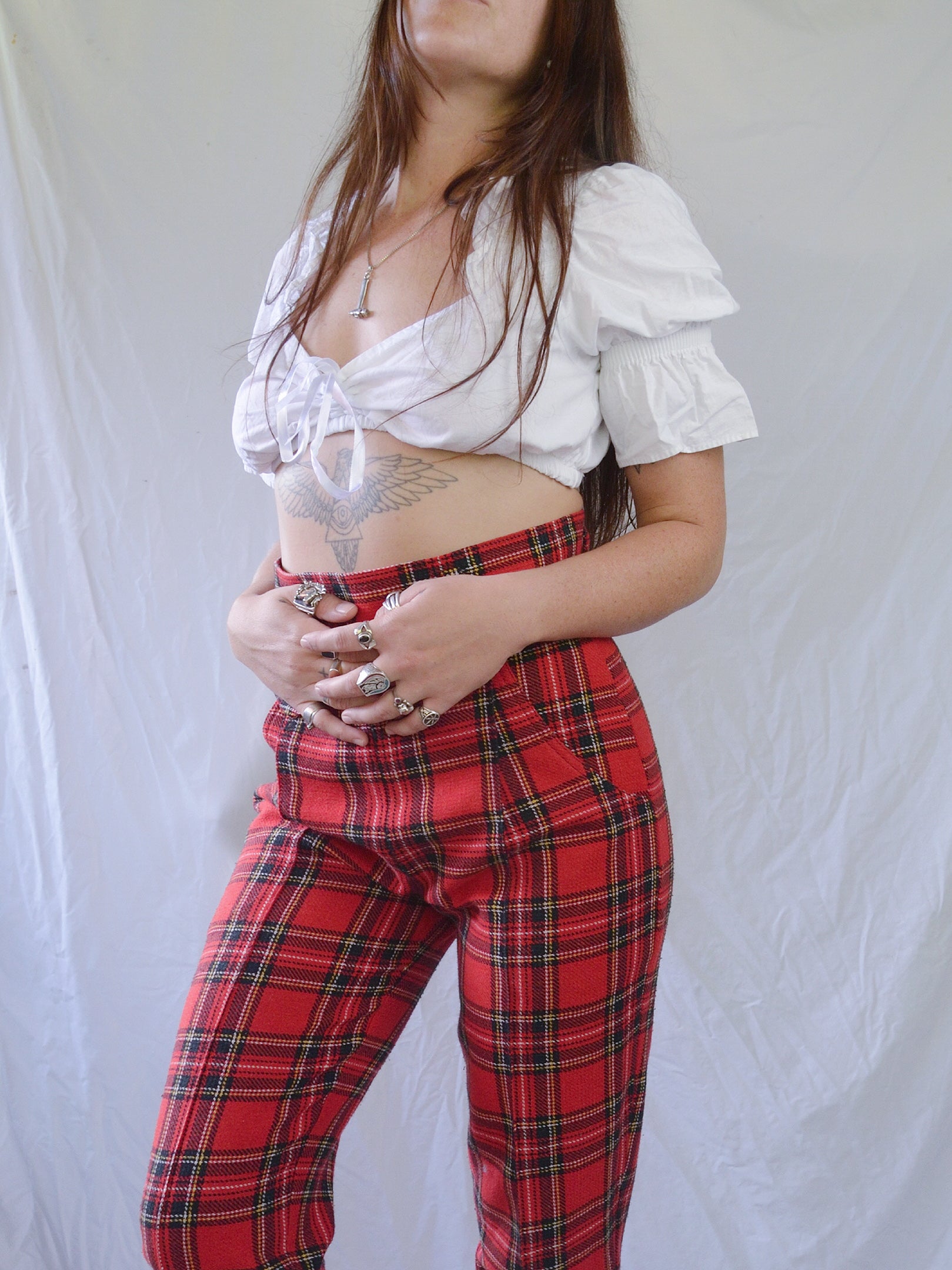 Swiss Dirndl Crop Top