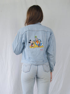 Disneyland Embroidered Denim Jacket