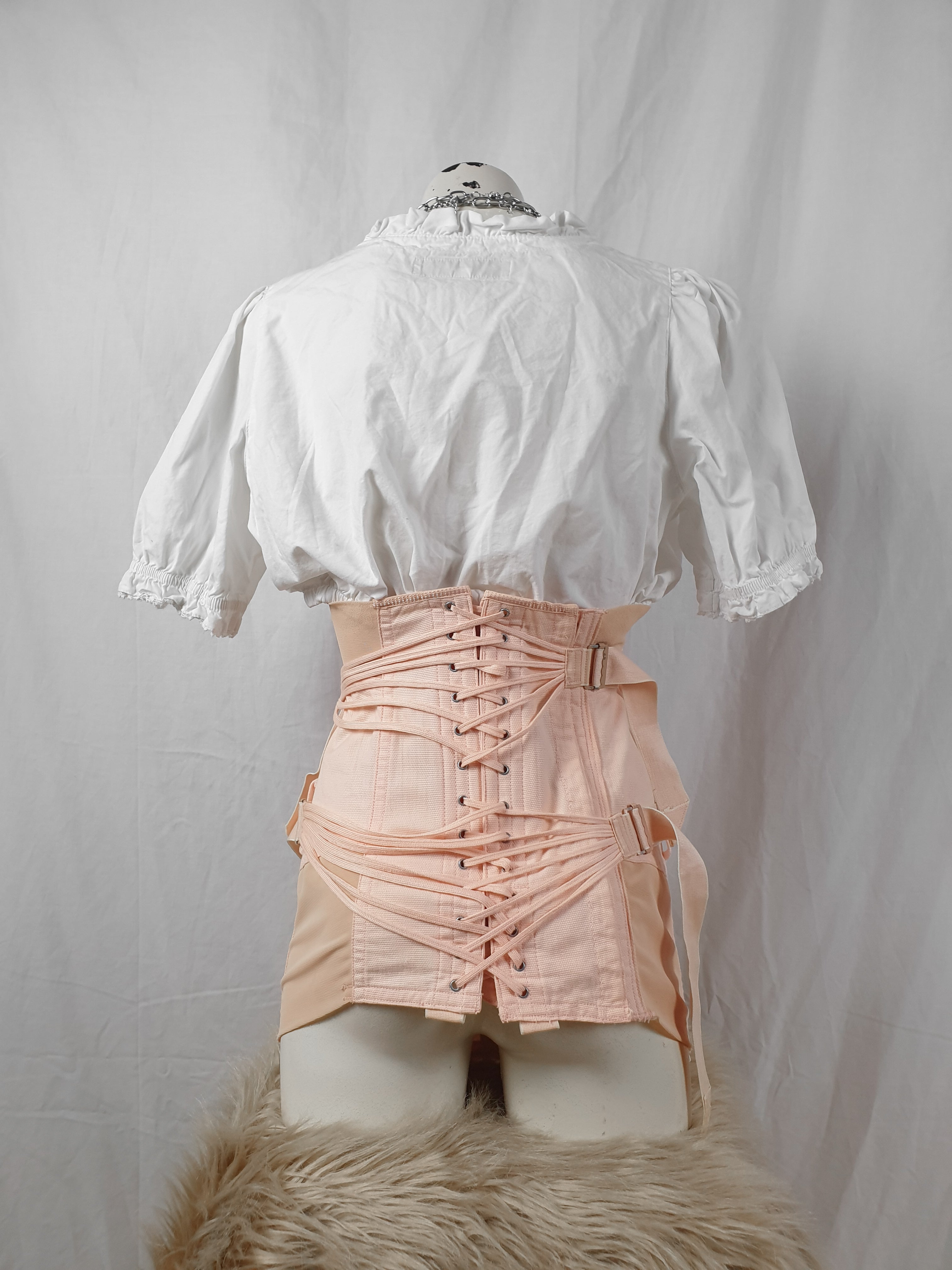 Vintage Pink 1950s/60s Underbust Corset/Girdle
