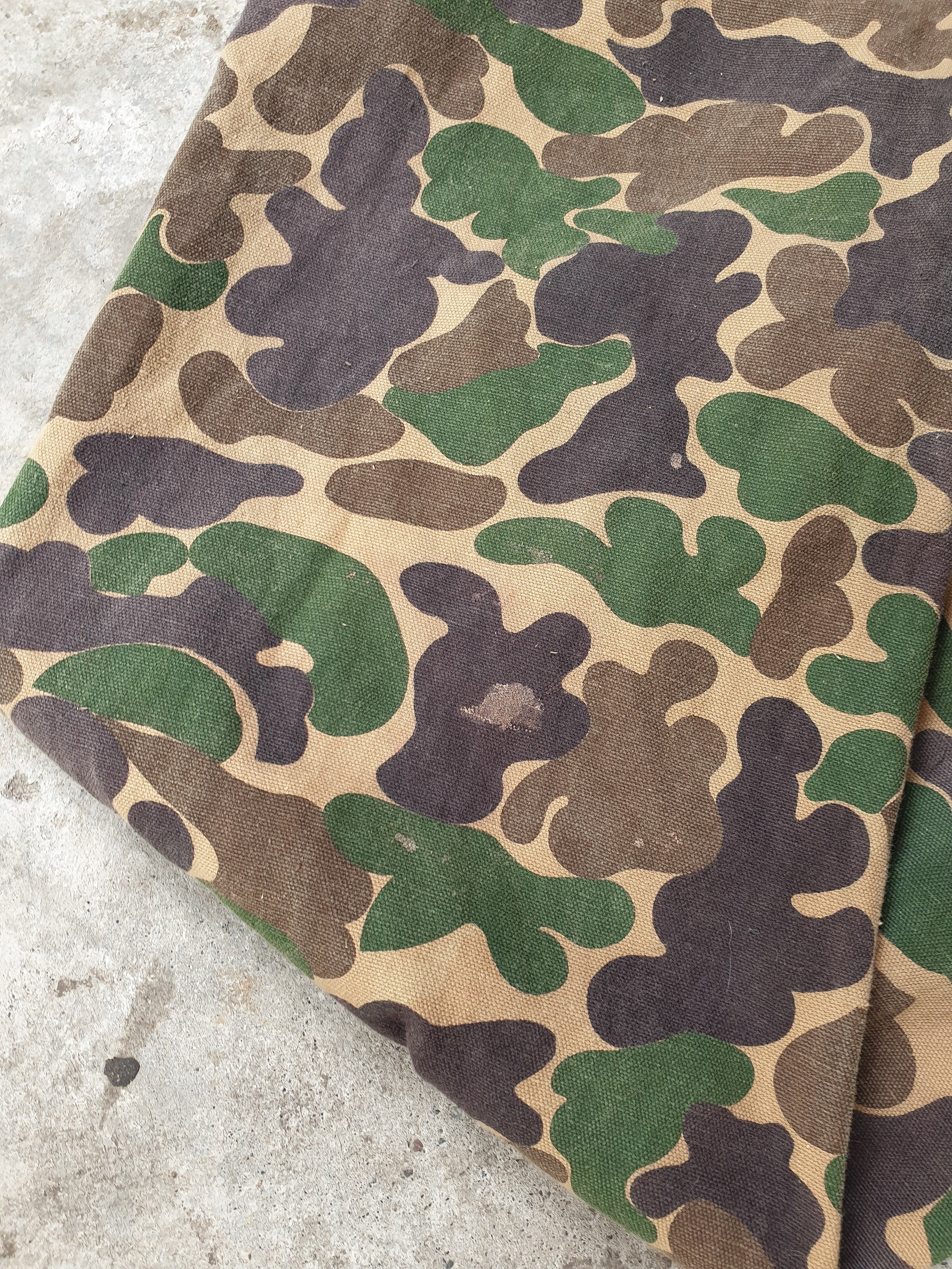 Vintage 1980s Camo Hunting Overalls