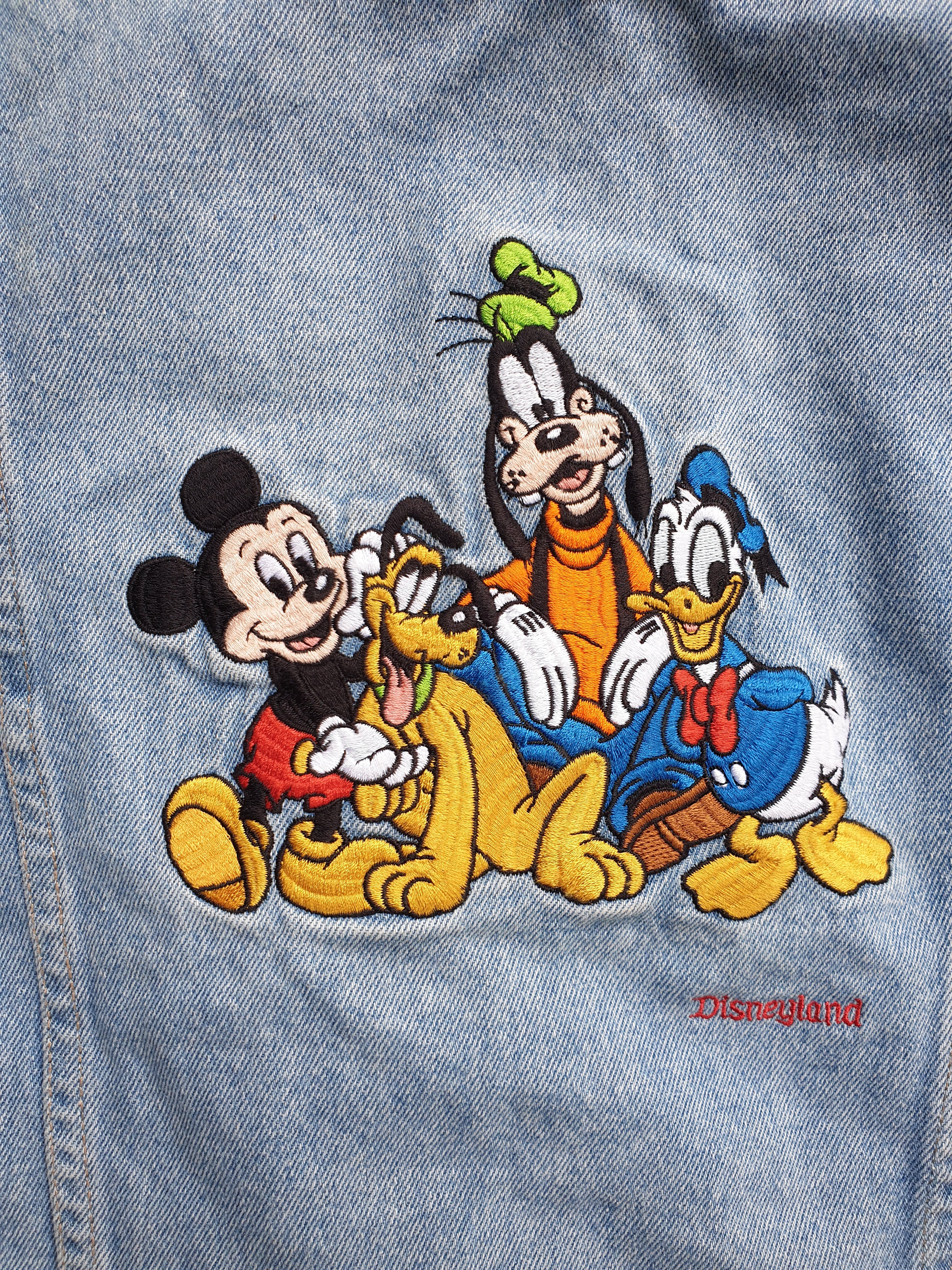 Disneyland Embroidered Denim Jacket