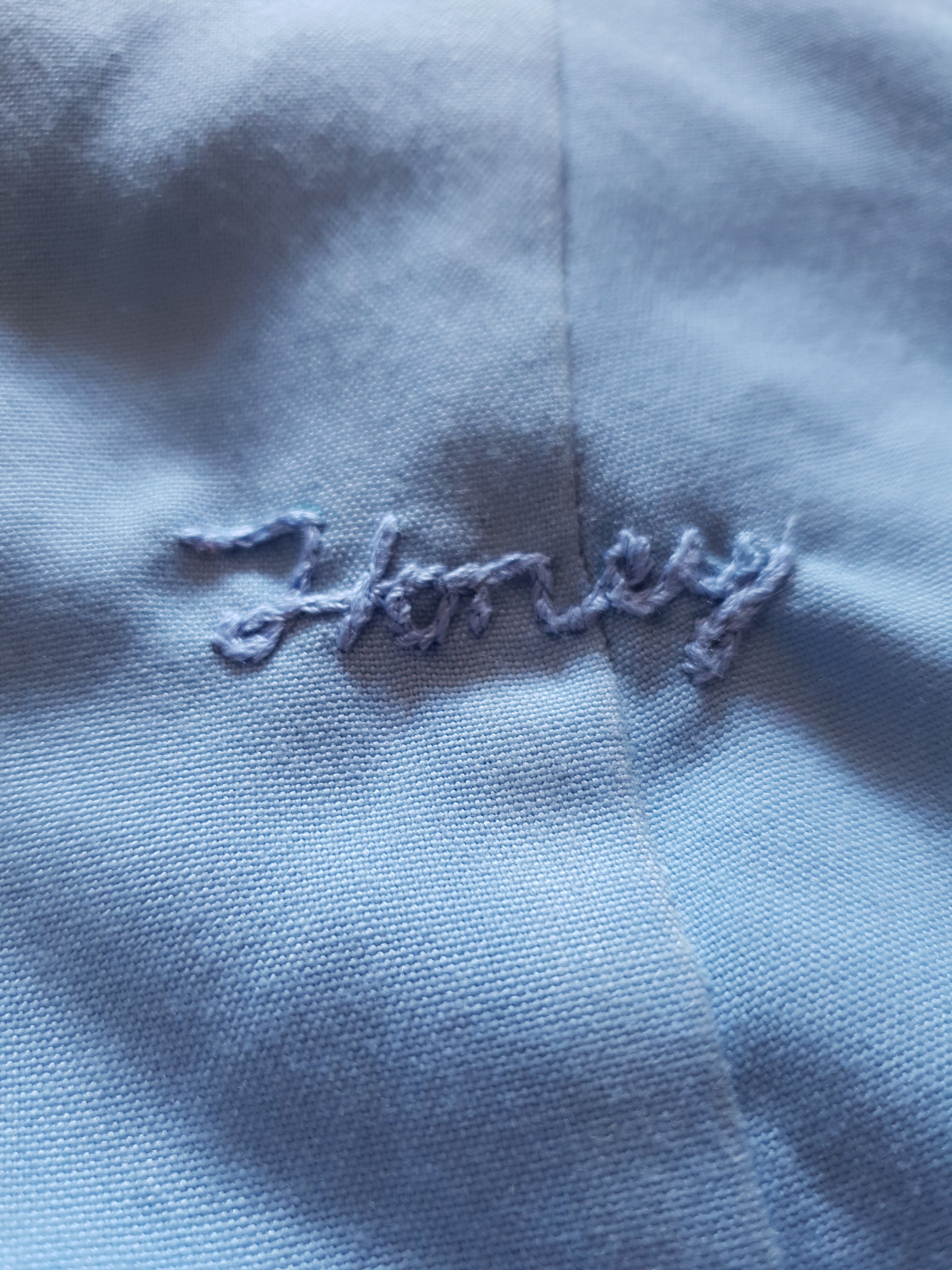 Vintage Baby Blue Mini Diner Dress