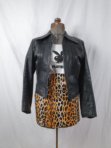 Vintage Studded Leather Jacket