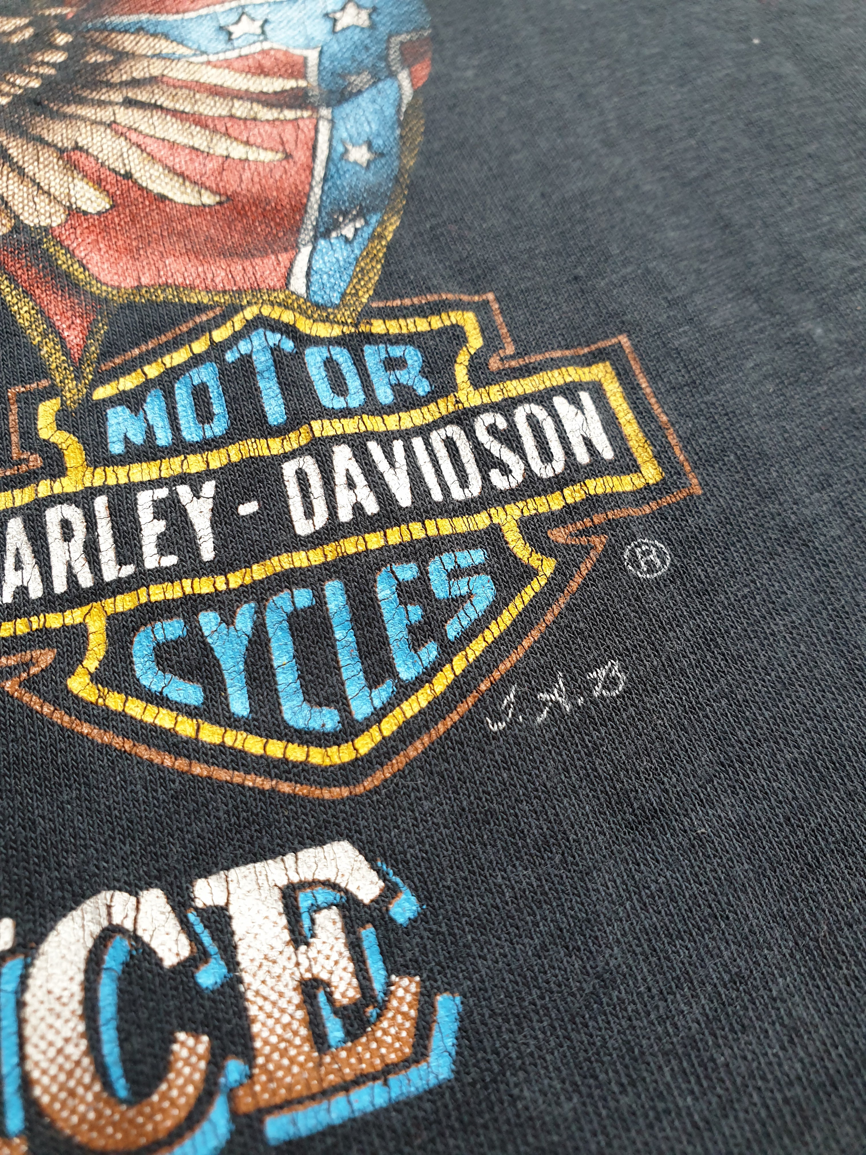 Vintage 1987 Harley Davidson Tshirt