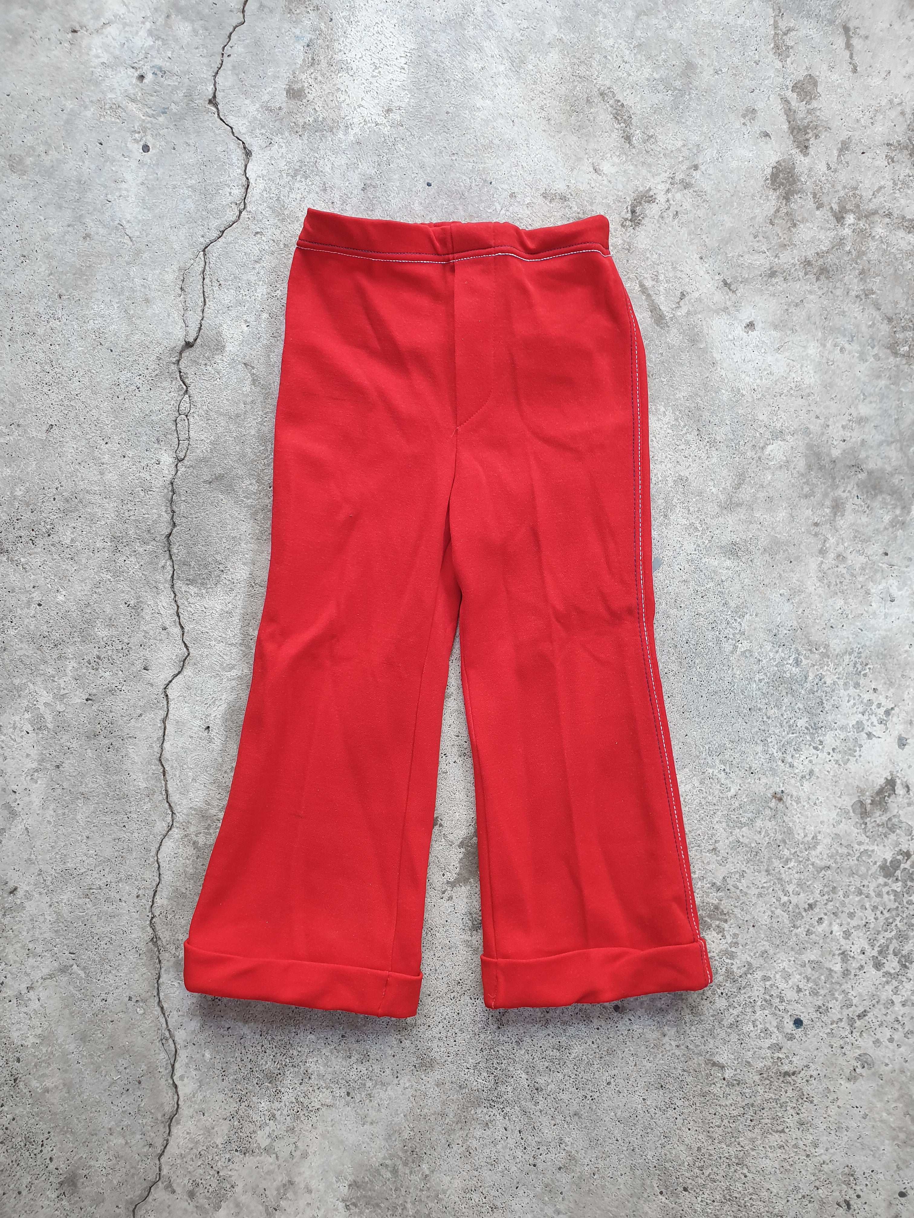 Red kids suit