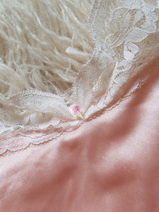 Vintage Pink Slip Top