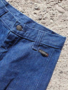 Vintage 1970s Lee Cooper Super Flare Denim Jeans