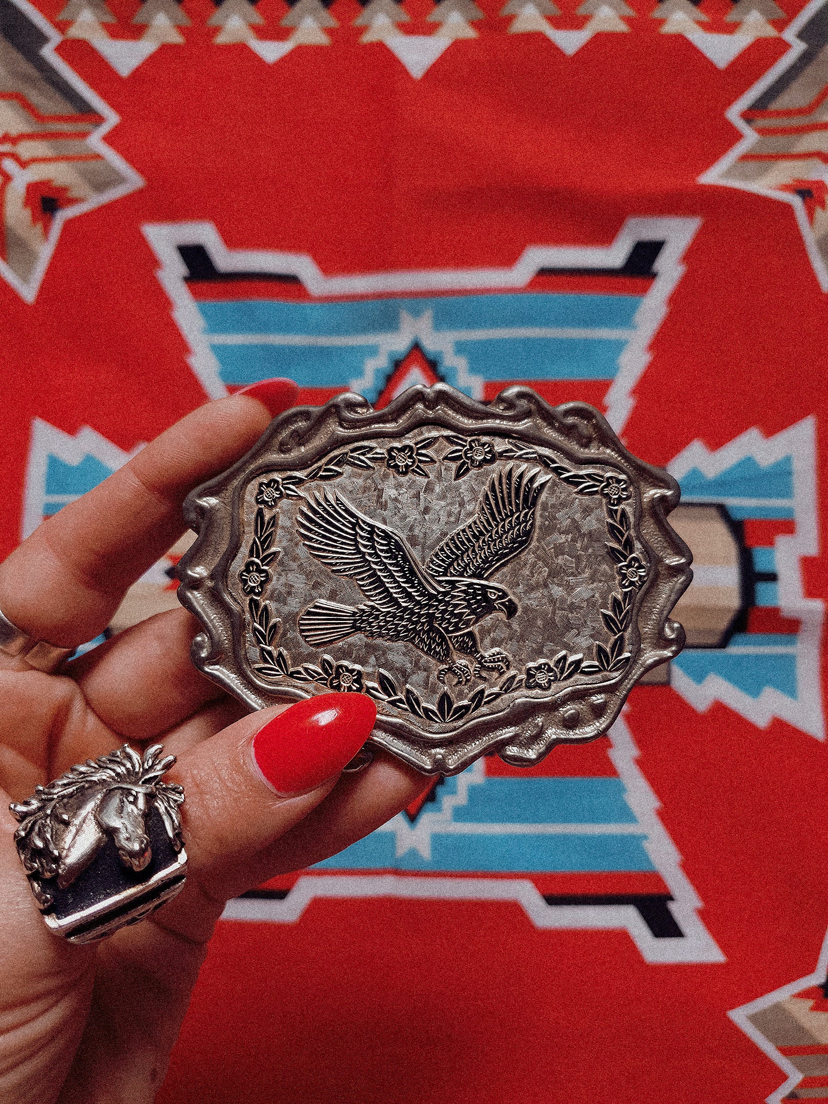 Vintage Eagle Belt Buckle
