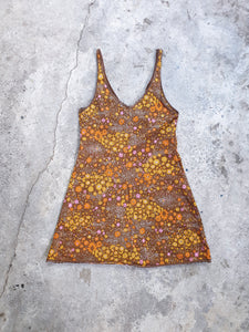 Vintage 1970s Mini Slip Dress