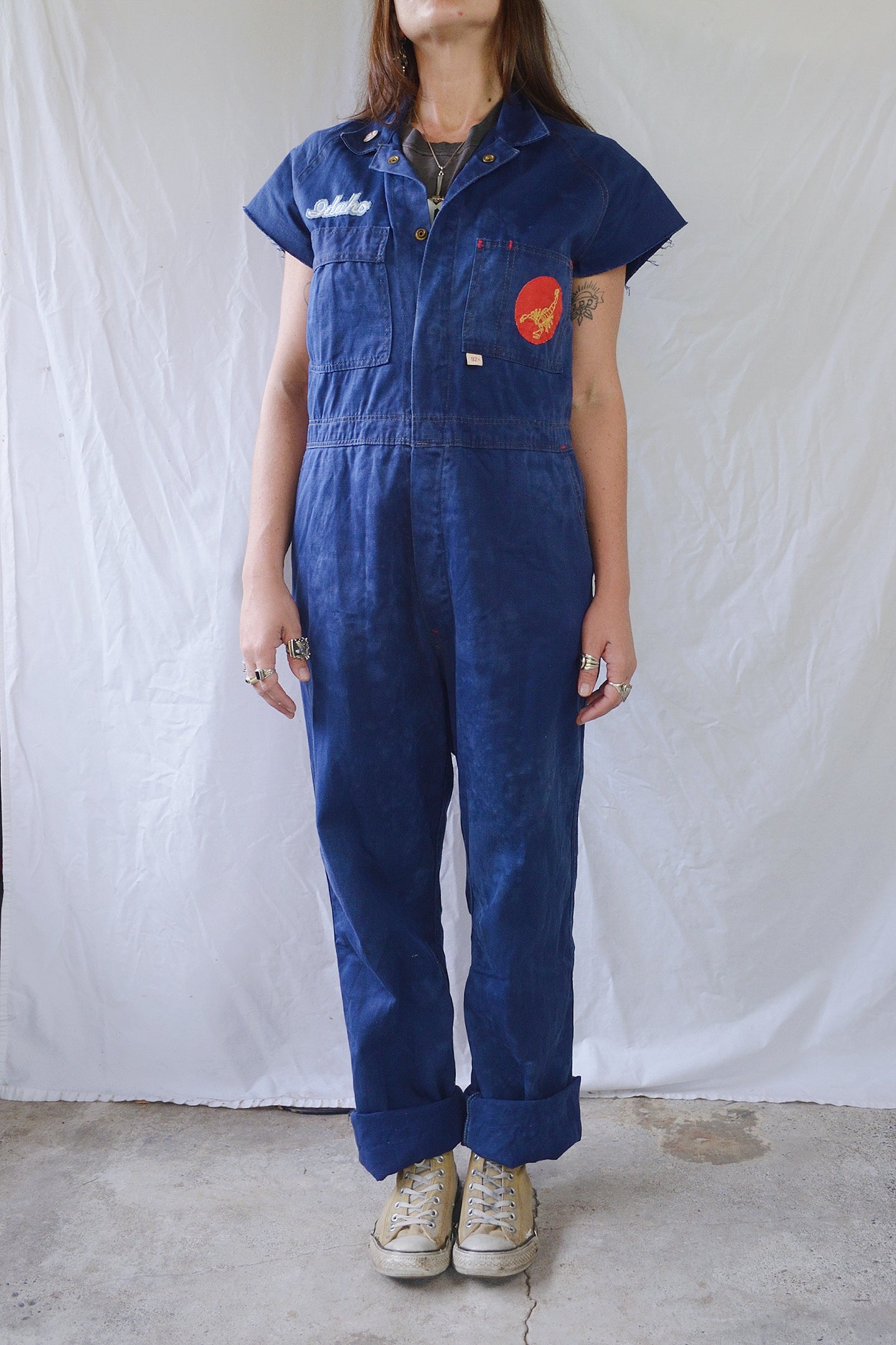 Vintage 80s Reworked Boiler Suit