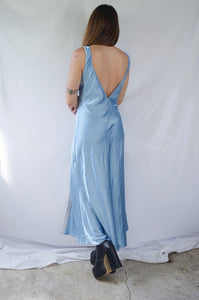Vintage 1990s Bias Cut Maxi Slip Dress